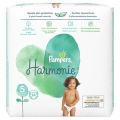 Vaipat Pampers Harmonie VP S5, 24 kpl hinta ja tiedot | Vaipat | hobbyhall.fi