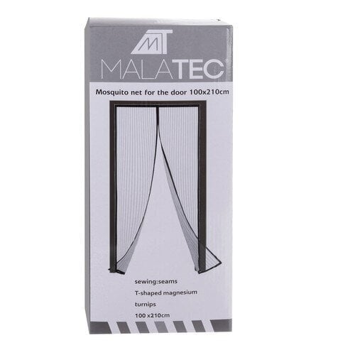 Malatec HQ M18602 -hyönteisverkko oveen, 100 x 210 cm hinta ja tiedot | Hyttysverkot | hobbyhall.fi