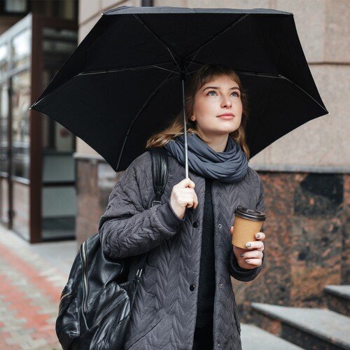 Kokoontaittuva sateenvarjo, 110 cm hinta ja tiedot | Naisten sateenvarjot | hobbyhall.fi
