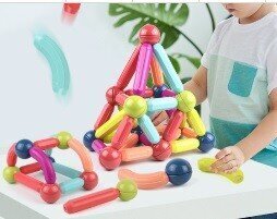 Magneettilohkot pienille lapsille 25 osaa hinta ja tiedot | Kehittävät lelut | hobbyhall.fi