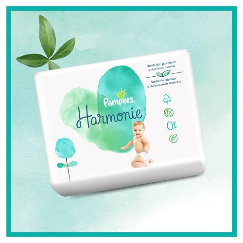 Pampers Harmonie koko 1, 102 vaipat, 2kg-5kg. hinta ja tiedot | Vaipat | hobbyhall.fi