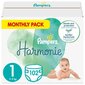 Pampers Harmonie koko 1, 102 vaipat, 2kg-5kg. hinta ja tiedot | Vaipat | hobbyhall.fi