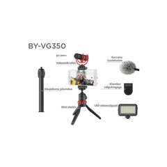 Boya Advanced vloggaussetti BY-VG350 hinta ja tiedot | Puhelintelineet | hobbyhall.fi