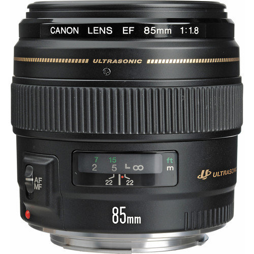Canon EF 85mm f/1.8 USM, mustan värinen hinta ja tiedot | Objektiivit | hobbyhall.fi