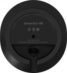 Sonos Era 100 E10G1EU1BLK hinta ja tiedot | Kaiuttimet | hobbyhall.fi