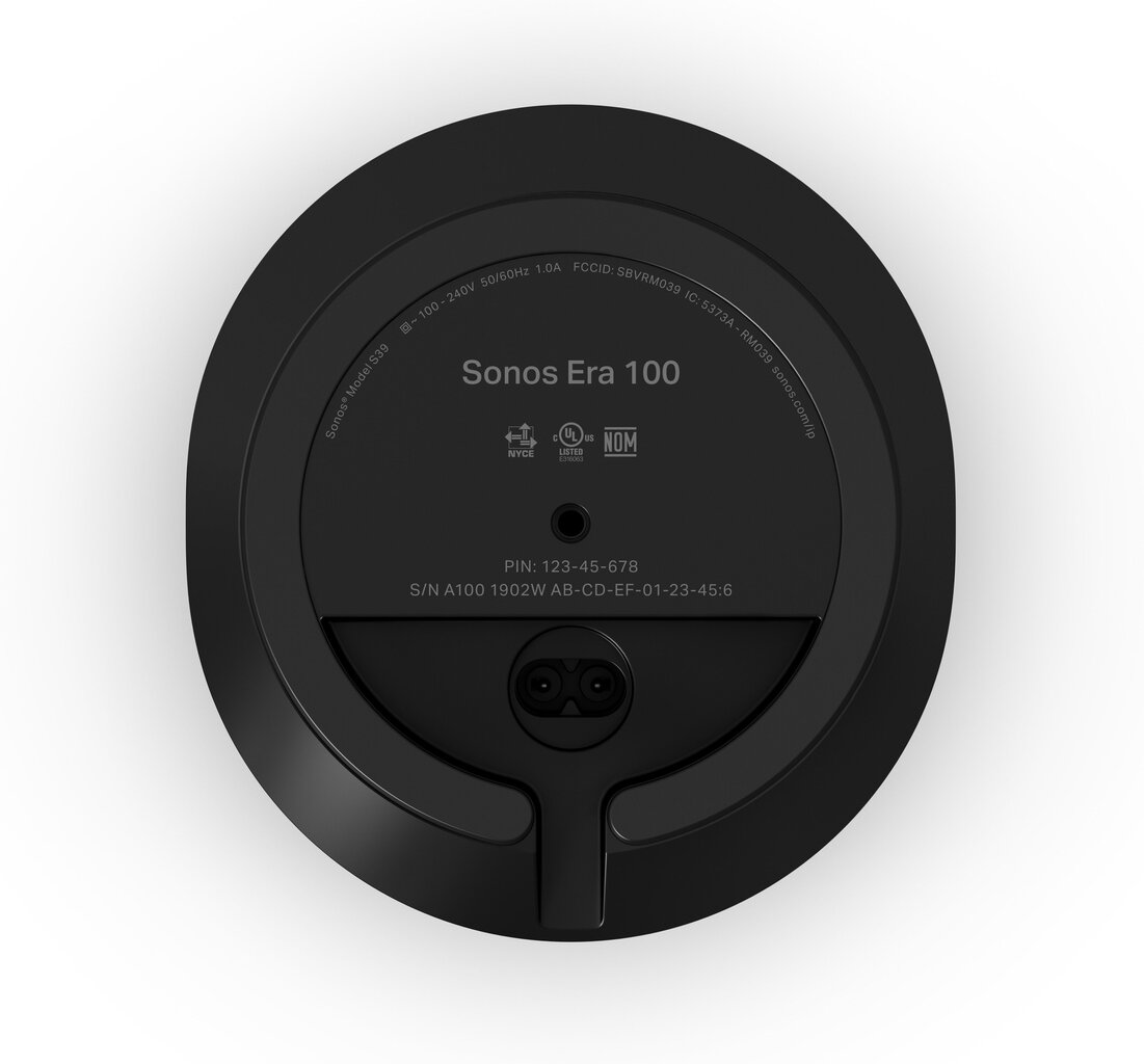 Sonos Era 100 E10G1EU1BLK hinta ja tiedot | Kaiuttimet | hobbyhall.fi