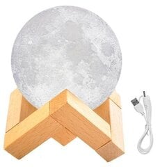 Kuu yölamppu, 8cm hinta ja tiedot | ISO Trade Huonekalut ja sisustus | hobbyhall.fi