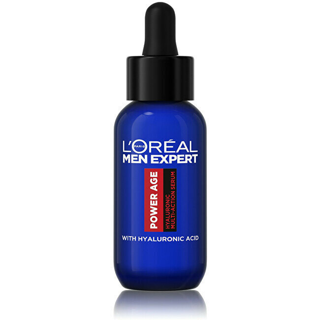 Hyaluronihappoa sisältävä monitoimiseerumi L'oreal Paris Men Expert Power Age, 30 ml hinta ja tiedot | Kasvoöljyt ja seerumit | hobbyhall.fi