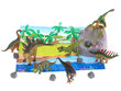 Figuurit - dinosaurukset, 7 kpl. + matto hinta ja tiedot | Kehittävät lelut | hobbyhall.fi