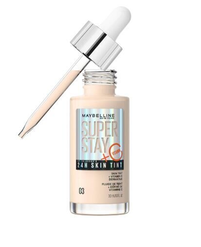 Maybelline Super Stay 24h Skin Tint, 03, 30 ml hinta ja tiedot | Meikkivoiteet ja puuterit | hobbyhall.fi
