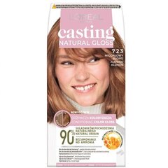 Hiusväri L'oreal Paris Casting Natural Gloss 723 Mandelinvaalea hinta ja tiedot | Hiusvärit | hobbyhall.fi