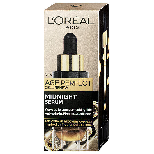 Kiinteyttävä seerumi L'oreal Age Perfect Cell Renew Midnight Serum, 30 ml hinta ja tiedot | Kasvovoiteet | hobbyhall.fi