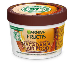 Garnier Fructis Hair Food Macadamia vahvistava hiusnaamio, 400 ml hinta ja tiedot | Naamiot, öljyt ja seerumit | hobbyhall.fi