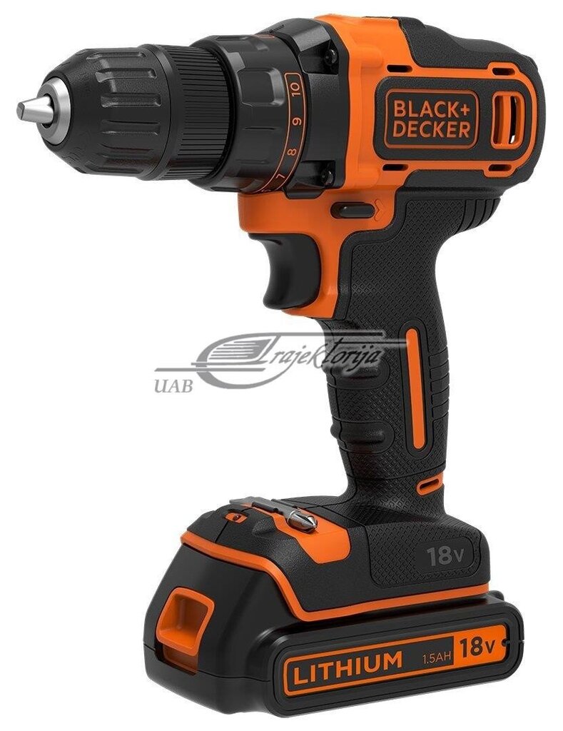 Black&Decker BDCDD186 18V Akkuruuvinväännin hinta ja tiedot | Akkuporakoneet ja ruuvinvääntimet | hobbyhall.fi