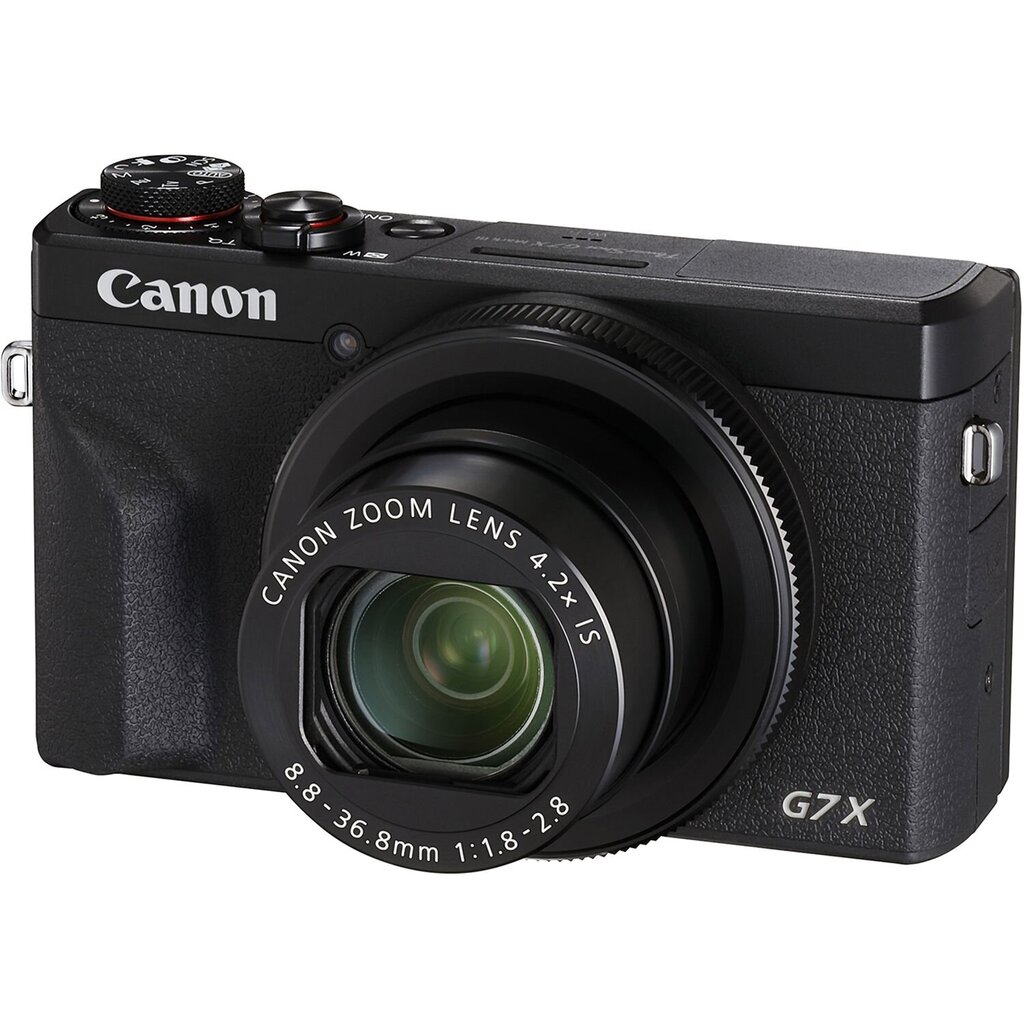 Canon PowerShot G7 X Mark III (Black) hinta ja tiedot | Kamerat | hobbyhall.fi