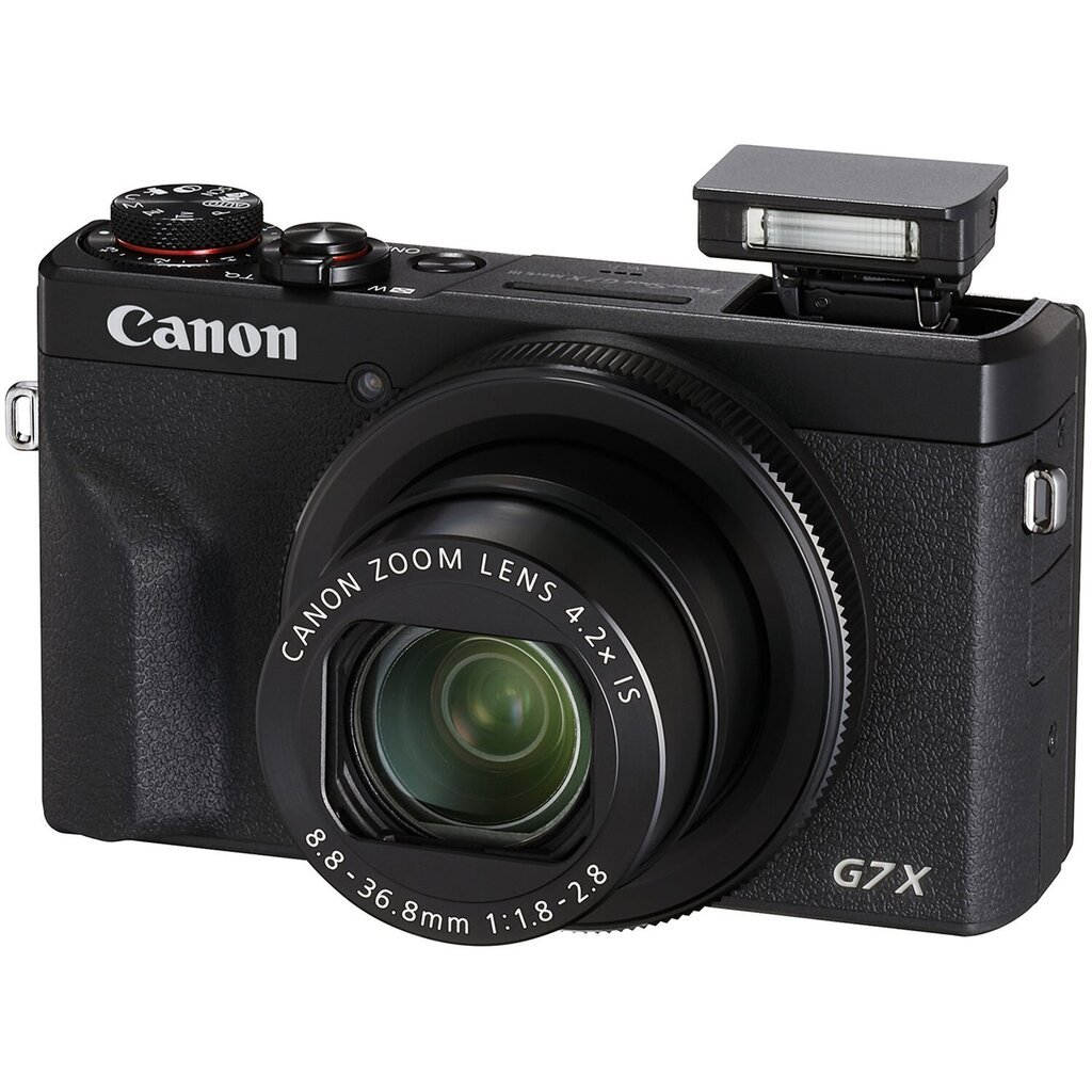 Canon PowerShot G7 X Mark III (Black) hinta ja tiedot | Kamerat | hobbyhall.fi