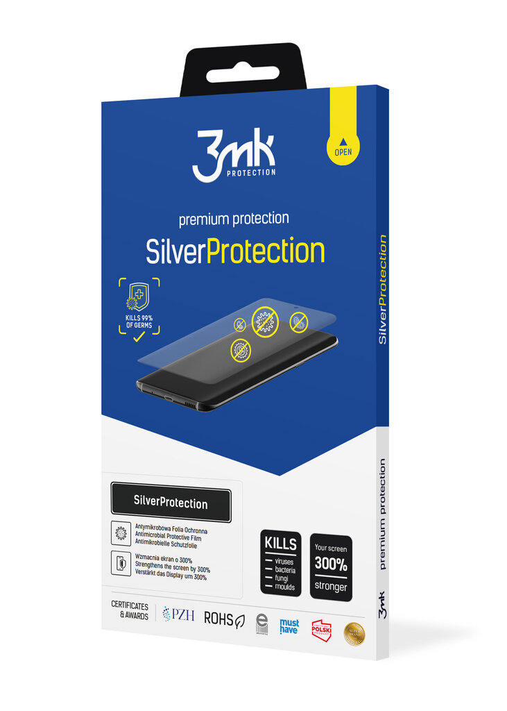 -LCD-näytön suojakalvo 3MK Silver Protection + Samsung G981 S20 hinta ja tiedot | Näytönsuojakalvot ja -lasit | hobbyhall.fi