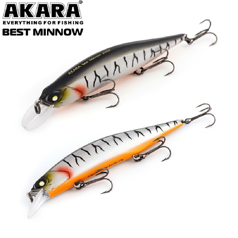 Akara Best Minnow 100SP A109, Vaappu hinta ja tiedot | Vieheet ja uistimet | hobbyhall.fi