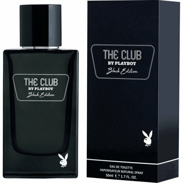 Playboy The Club Black Edition EDT miehille, 50 ml hinta ja tiedot | Miesten hajuvedet | hobbyhall.fi