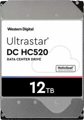 WD Ultrastar DC HC520, 12TB hinta ja tiedot | Kovalevyt | hobbyhall.fi