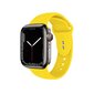 Crong rannekoru Apple Watchille 38/40/41mm, keltainen - hinta ja tiedot | Älykellojen ja aktiivisuusrannekkeiden lisätarvikkeet | hobbyhall.fi