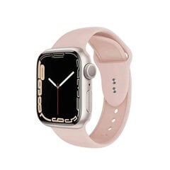 Crong rannekoru Apple Watchille 42/44/45mm, pinkki hinta ja tiedot | Älykellojen ja aktiivisuusrannekkeiden lisätarvikkeet | hobbyhall.fi