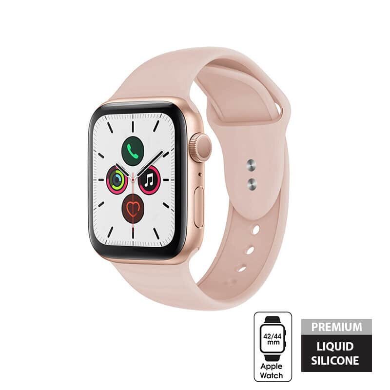 Crong rannekoru Apple Watchille 42/44/45mm, pinkki hinta ja tiedot | Älykellojen ja aktiivisuusrannekkeiden lisätarvikkeet | hobbyhall.fi