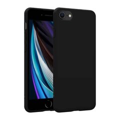 Crong Color iPhone 8/7 musta hinta ja tiedot | Puhelimen kuoret ja kotelot | hobbyhall.fi
