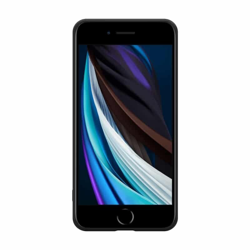 Crong Color iPhone 8/7 musta hinta ja tiedot | Puhelimen kuoret ja kotelot | hobbyhall.fi