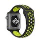 Crong Duo Sport rannekoru Apple Watchiin 38/40/41 mm, musta - hinta ja tiedot | Älykellojen ja aktiivisuusrannekkeiden lisätarvikkeet | hobbyhall.fi