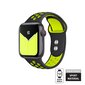 Crong Duo Sport rannekoru Apple Watchiin 38/40/41 mm, musta - hinta ja tiedot | Älykellojen ja aktiivisuusrannekkeiden lisätarvikkeet | hobbyhall.fi