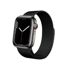 Crong Milano Steel Apple Watch 38/40/41mm hinta ja tiedot | Älykellojen ja aktiivisuusrannekkeiden lisätarvikkeet | hobbyhall.fi