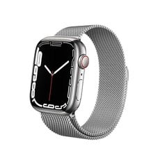 Crong Milano Steel Apple Watchille 38/40/41 mm hinta ja tiedot | Älykellojen ja aktiivisuusrannekkeiden lisätarvikkeet | hobbyhall.fi