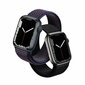 Crong Nylon ranneke/hihna Apple Watchille 42/44/45mm (Midnight Blue) hinta ja tiedot | Älykellojen ja aktiivisuusrannekkeiden lisätarvikkeet | hobbyhall.fi