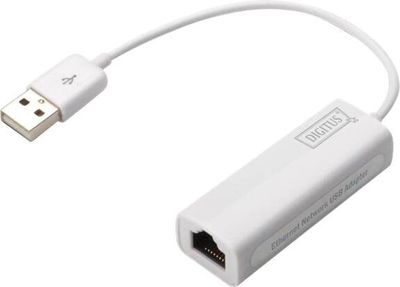 Digitus 10/100M verkko-USB-sovitin hinta ja tiedot | Adapterit | hobbyhall.fi