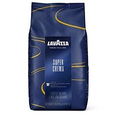 Kahvipavut Lavazza Super Crema, 1 kg hinta ja tiedot | Kahvit ja kaakaot | hobbyhall.fi