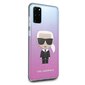 Karl Lagerfeld Samsung Galaxy S20+:lle, vaaleanpunainen hinta ja tiedot | Puhelimen kuoret ja kotelot | hobbyhall.fi