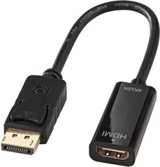 Lindy DisplayPort-HDMI-sovitin 41718 hinta ja tiedot | Lindy Tietokoneet ja pelaaminen | hobbyhall.fi