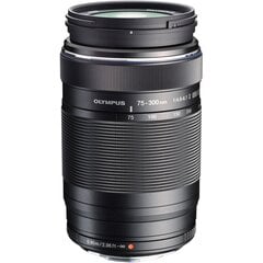 M.Zuiko Digital ED 75-300mm f/4.8-6.7 II, musta hinta ja tiedot | Olympus Puhelimet, älylaitteet ja kamerat | hobbyhall.fi