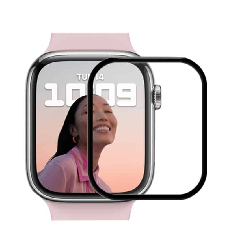 Mocolo 3D Glass Full Glue -suojalasi Apple Watch 7:lle 41mm - hinta ja tiedot | Älykellojen ja aktiivisuusrannekkeiden lisätarvikkeet | hobbyhall.fi