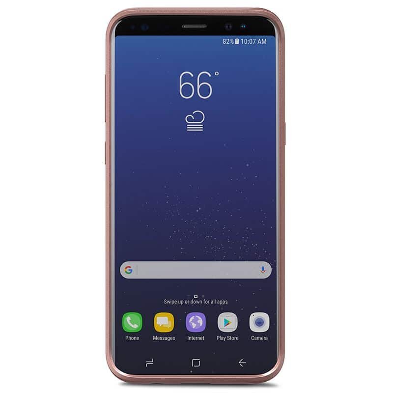 Moshi Samsung Galaxy S8+, vaaleanpunainen hinta ja tiedot | Puhelimen kuoret ja kotelot | hobbyhall.fi
