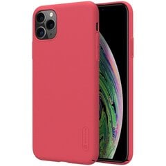 Nillkin Super Frosted Shield Apple iPhone 11 Pro Maxille, punainen hinta ja tiedot | Puhelimen kuoret ja kotelot | hobbyhall.fi