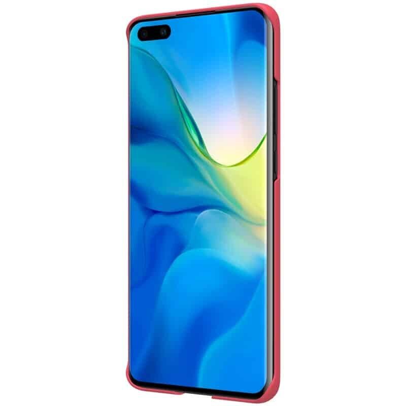 Nillkin Super Frosted Shield Huawei P40 Prolle, punainen hinta ja tiedot | Puhelimen kuoret ja kotelot | hobbyhall.fi