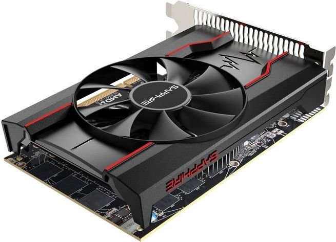 Sapphire Pulse Radeon RX 550, 4GB GDDR5 (128-bittinen) HDMI, DVI-D, DP, BOX (11268-01-20G) hinta ja tiedot | Näytönohjaimet | hobbyhall.fi