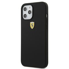 Puhelinkuori Ferrari FESSIHCP12LBK iPhone 12 Pro Max 6,7" hinta ja tiedot | Ferrari Puhelimet, älylaitteet ja kamerat | hobbyhall.fi