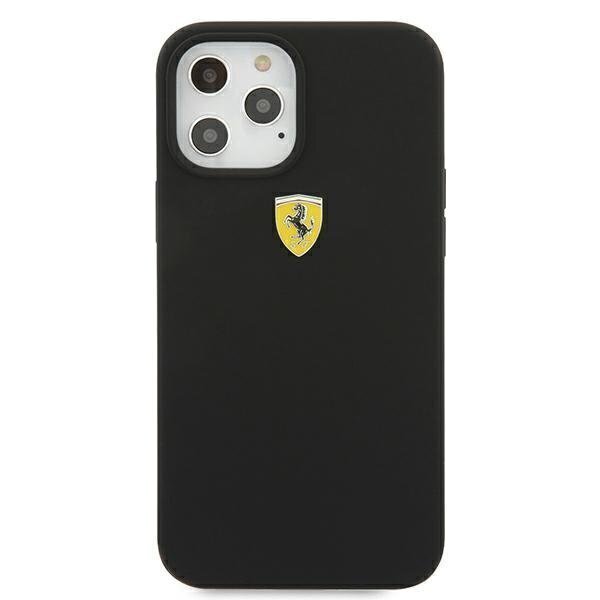 Puhelinkuori Ferrari FESSIHCP12LBK iPhone 12 Pro Max 6,7" hinta ja tiedot | Puhelimen kuoret ja kotelot | hobbyhall.fi