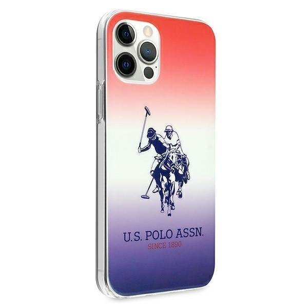 US Polo USHCP12LPCDGBR iPhone 12 Pro Maxille, monivärinen hinta ja tiedot | Puhelimen kuoret ja kotelot | hobbyhall.fi