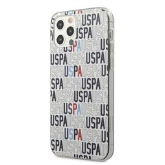 US Polo USHCP12LPCUSPA6 iPhone 12 Pro Maxille, valkoinen hinta ja tiedot | Puhelimen kuoret ja kotelot | hobbyhall.fi