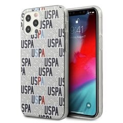 US Polo USHCP12LPCUSPA6 iPhone 12 Pro Maxille, valkoinen hinta ja tiedot | U.S. Polo Assn Puhelimet, älylaitteet ja kamerat | hobbyhall.fi