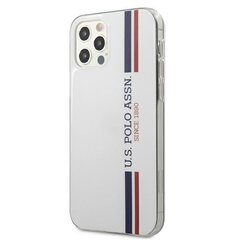 US Polo USHCP12MPCUSSWH iPhone 12/12 Prolle, valkoinen hinta ja tiedot | U.S. Polo Assn Matkapuhelimet ja tarvikkeet | hobbyhall.fi